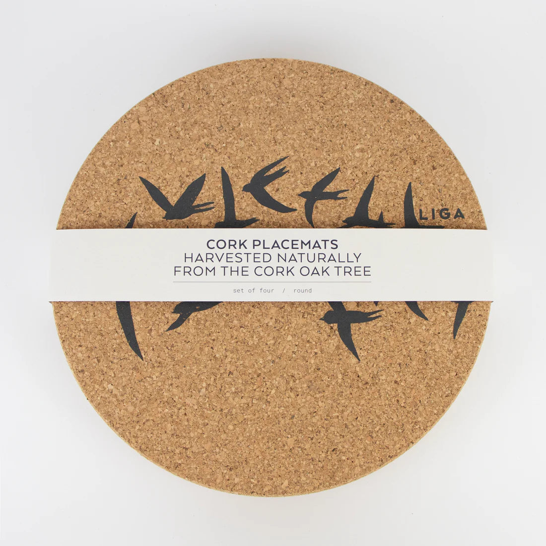 Organic Cork Placemats with Contemporary Designs