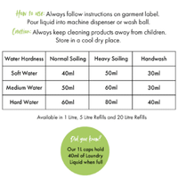 Bio D Laundry Liquid (concentrated) - LOCAL DELIVERY ONLY