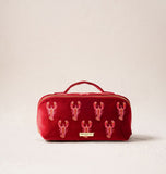 Open flat makeup bag -Elizabeth Scarlett