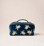 Open flat makeup bag -Elizabeth Scarlett