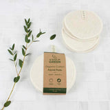 Organic cotton facial pads (5) A Slice of Green