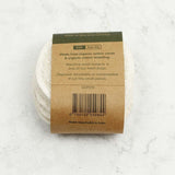 Organic cotton small facial pads, velvet.  Pack of 7