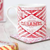 Tunnocks tea cake china mug by Gillian Kyle