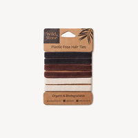 Hair ties, plastic free
