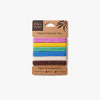 Hair ties, plastic free