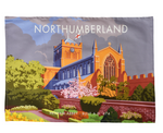 Hexham Abbey tea towel