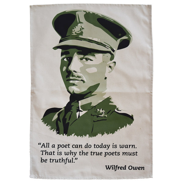 Radical Tea Towel - Wilfred Owen
