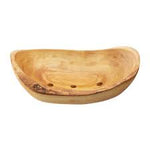 Olive wood soap dish - large