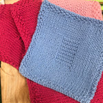 kitchen scrubber - hand knitted