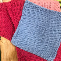 kitchen scrubber - hand knitted