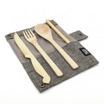 Deluxe Bamboo Cutlery